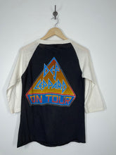 Load image into Gallery viewer, Def Leppard Pyromania 1983 On Tour Raglan 3/4 Sleeve Shirt - Sport One - S/M
