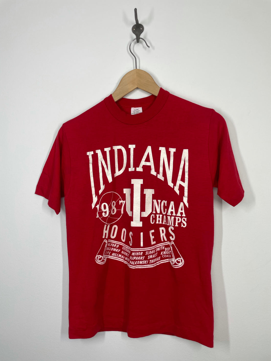 NCAA - Indiana Hoosiers 1987 Men’s Basketball CHAMPS - Small