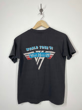 Load image into Gallery viewer, Van Halen 1981 Worldwide Tour Rock Concert T Shirt - Hef T - M
