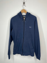 Load image into Gallery viewer, Nike - Mini Swoosh Full Zip Hoodie Sweatshirt- Black Tag - L
