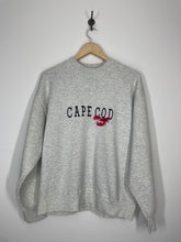 Load image into Gallery viewer, Cape Cod Massachusetts Lobster Embroidered Sweatshirt - Fruit of the Loom - M / L
