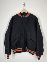 Load image into Gallery viewer, Varsity Letterman Wool Jacket Blank Quilt Lined - Delong - XL
