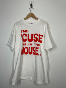 SU Syracuse University 1996 The Cuse is in the HOUSE T Shirt - Delta - XL