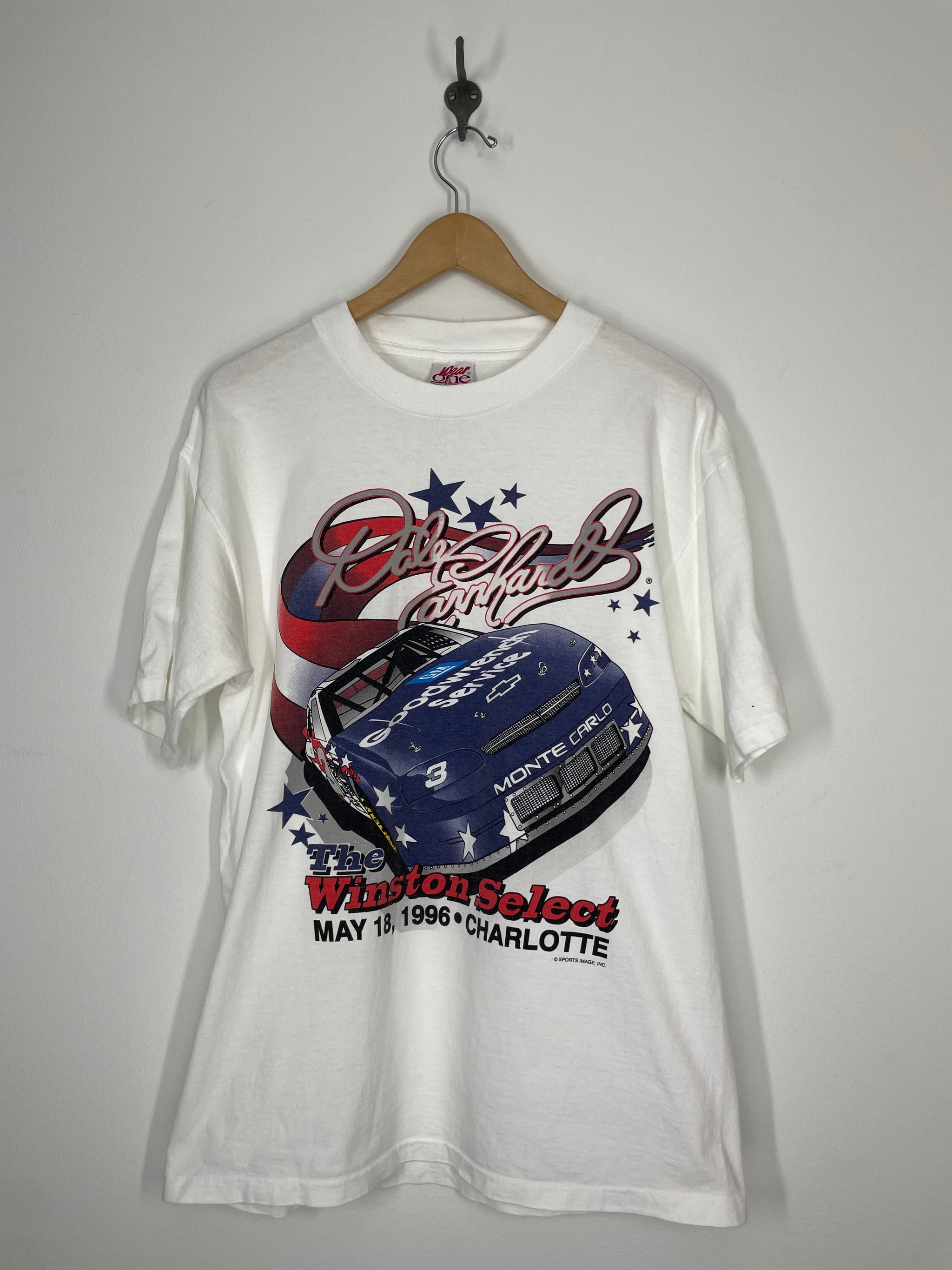 【oan】1994 Caracing Short Sleeve T-shirt Amazon.com: NASCAR Car 94 Throwback Men's and Women's Short