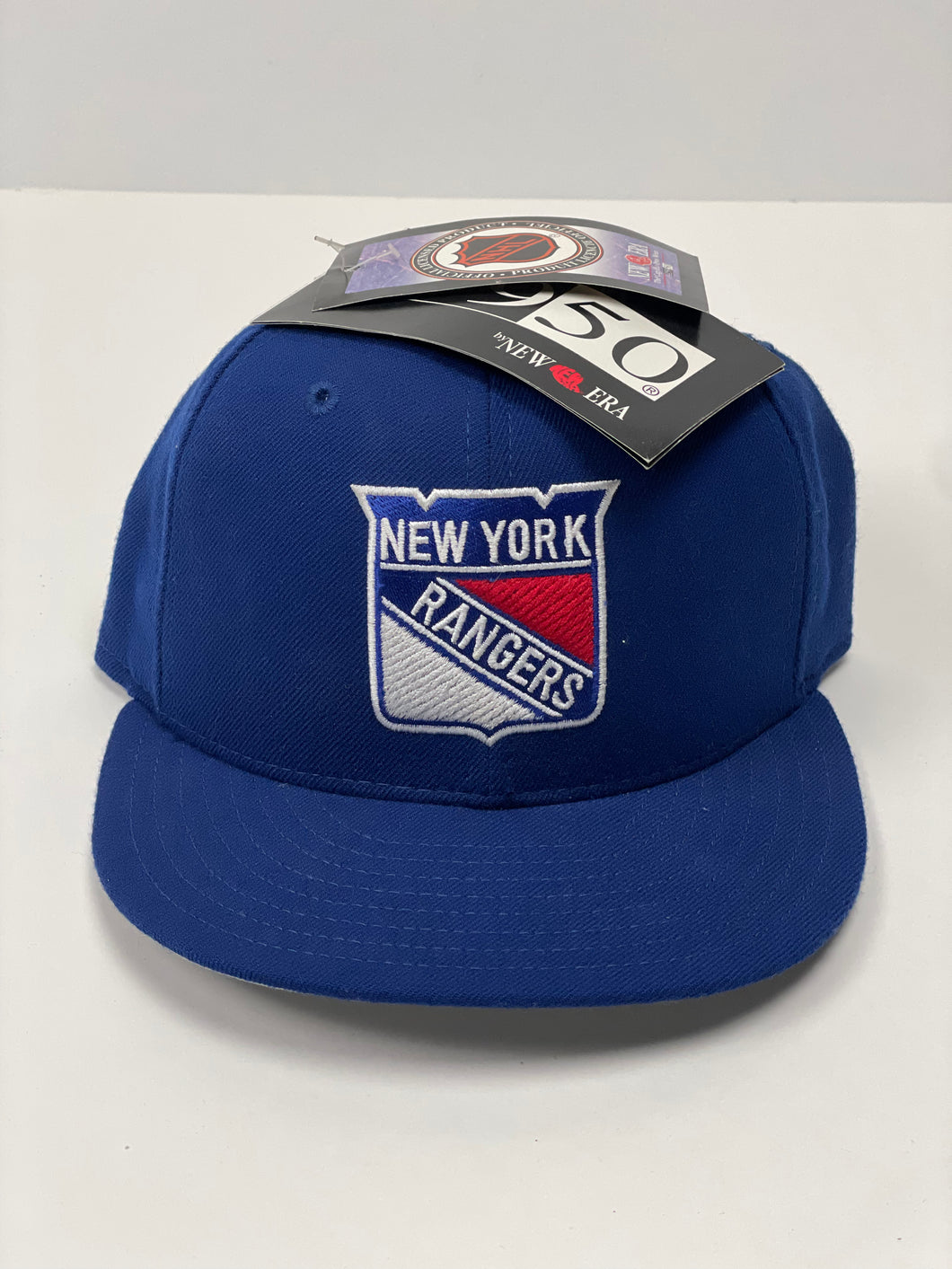 NHL New York Rangers Hockey Wool Fitted Hat New Era Size 7 Lh k