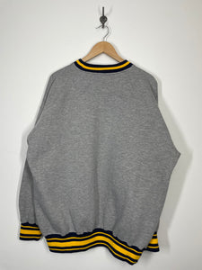 University of Michigan Embroidered Crewneck Sweatshirt - CS Sportswear - XL