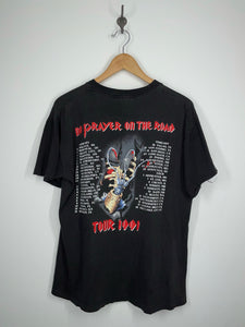 Iron Maiden - 1991 No Prayer on the Road Tour T Shirt - CCI - L