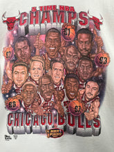Load image into Gallery viewer, NBA Chicago Bulls Basketball 1997 NBA Finals 5 Time Champs Team Caricature - Pro Player - XL
