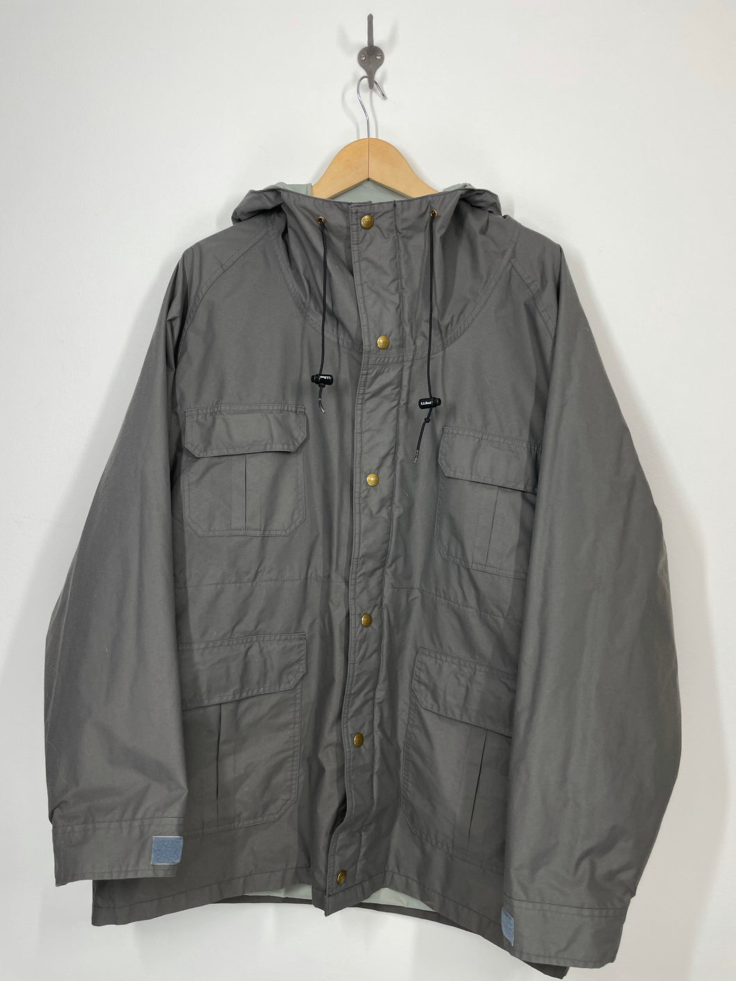 LL Bean Full Zip & Snap Gore-Tex Rain Jacket - XL