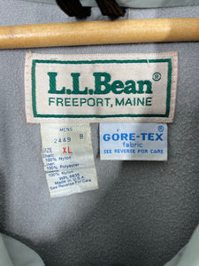 LL Bean Full Zip & Snap Gore-Tex Rain Jacket - XL