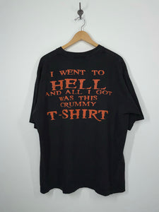 White Zombie - 1996 I Went to Hell Crummy Concert Tour T Shirt -