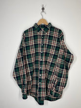 Load image into Gallery viewer, LL Bean Freeport Plaid Flannel Button Up Shirt - XL
