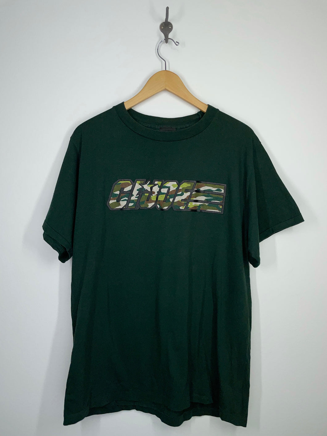 G.I. Joe Camo Spell Out Logo T Shirt - Changes - L