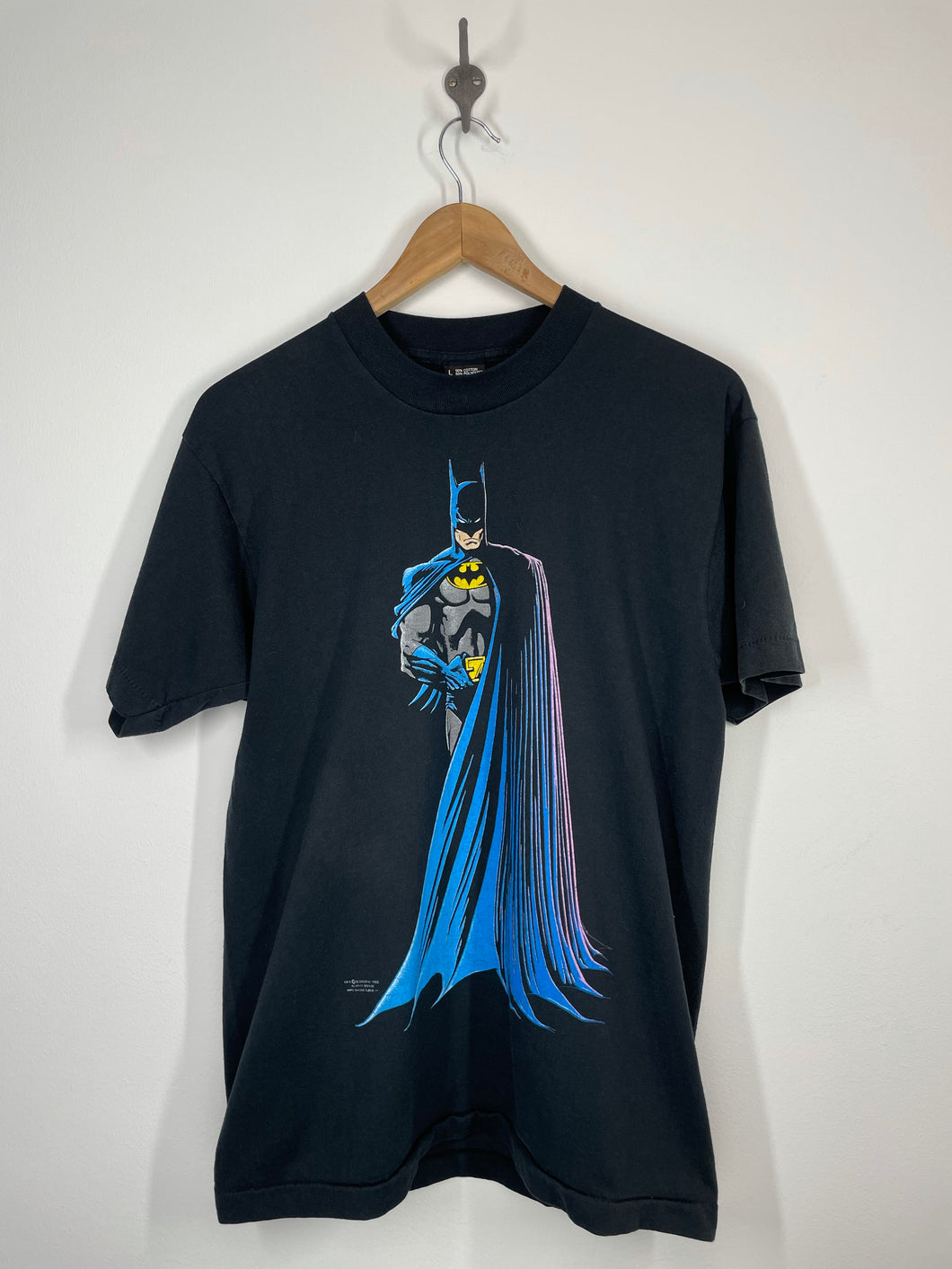 Batman - 1988 Caped Crusader DC Comics T Shirt - Screen Stars - M / L