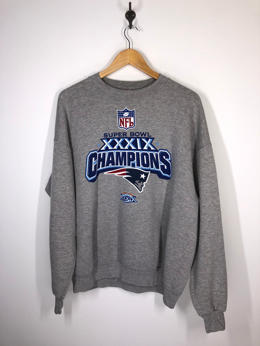 NFL - New England Patriots - Super Bowl XXXIX Champions - NFL Tag - Extra Large XL