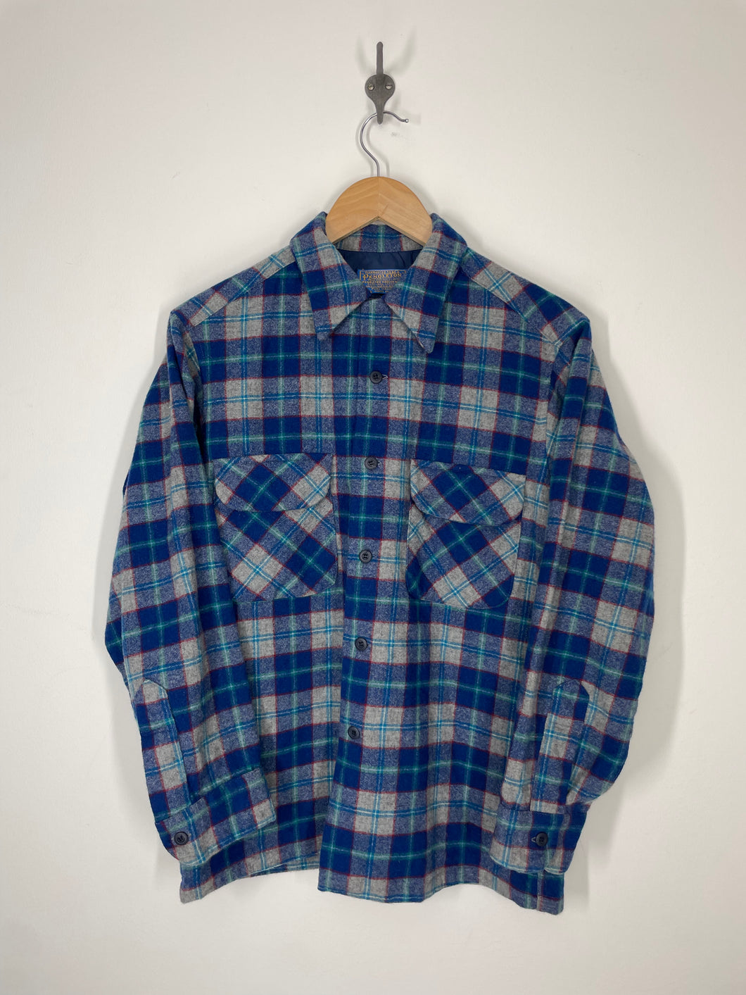 70s Pendleton Button Up Wool Flannel Shirt - M