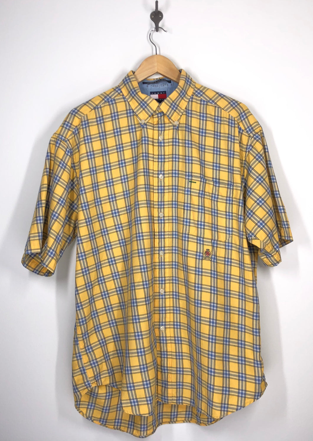 Tommy Hilfiger - Button Up Short Sleeve Shirt - L