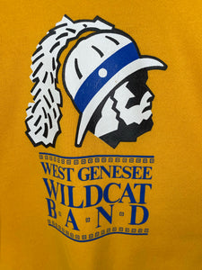 West Genesee Wildcat Marching Band Sweatshirt- Jerzees - XL