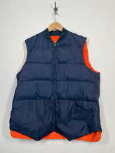 Load image into Gallery viewer, Sports Wear Reversible Duck Down Zip Puffer Hunting Vest - KMart - XL
