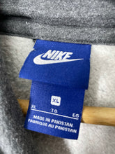 Load image into Gallery viewer, Nike - Mini Logo Spell Out Hoodie Sweatshirt  - Blue Tag - XL
