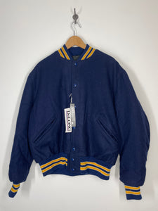 Wool Varsity Letterman Blank Snap Jacket - Delong - 48 XL