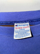 Load image into Gallery viewer, University of Kansas Jayhawks Embroidered Reverse Weave Gusset Sweatshirt - Champion - L
