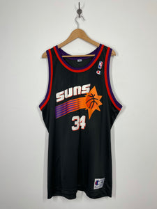 Vintage Phoenix Suns Jersey Mens 48 Champion Charles Barkley NBA
