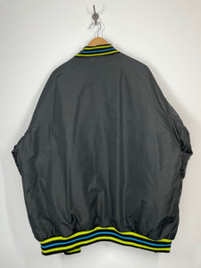 NASCAR - Carl Edwards Racing #99 Aflac Snap Front Reversible Bomber Jacket - JH - 4XL