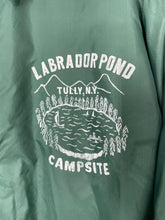 Load image into Gallery viewer, Labrador Pond Campsite Tully, NY Full Snap Nylon Coaches Sideline Jacket - Don Alleson - M

