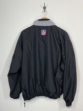 Load image into Gallery viewer, NFL Oakland Raiders Football Pro Line 1/4 Zip Pullover Windbreaker Jacket - Starter - L
