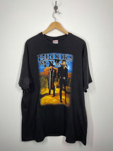 Brooks & Dunn - Country Music tour Concert Shirt - Hanes - XXL