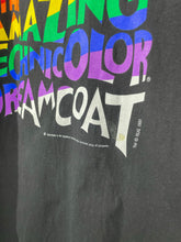 Load image into Gallery viewer, 1991 Joseph and the Technicolor Dream Coat Play T Shirt - Tultex - L
