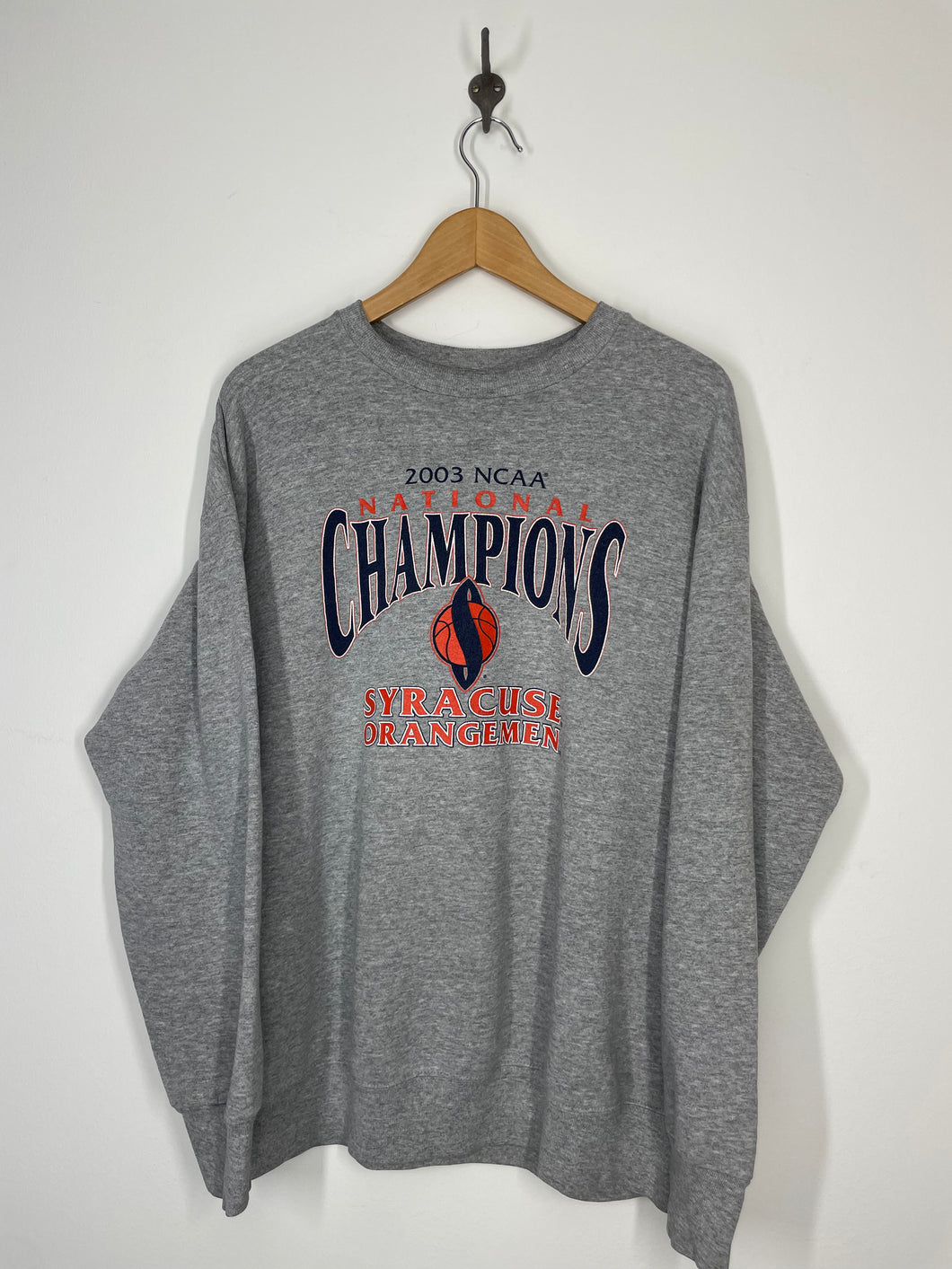 SU Syracuse University Basketball 2003 National Champions Sweatshirt - BEST - XL