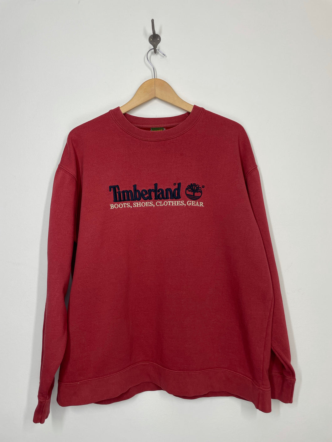 Timberland Shoes Clothes Gear Embroidered Sweatshirt - L