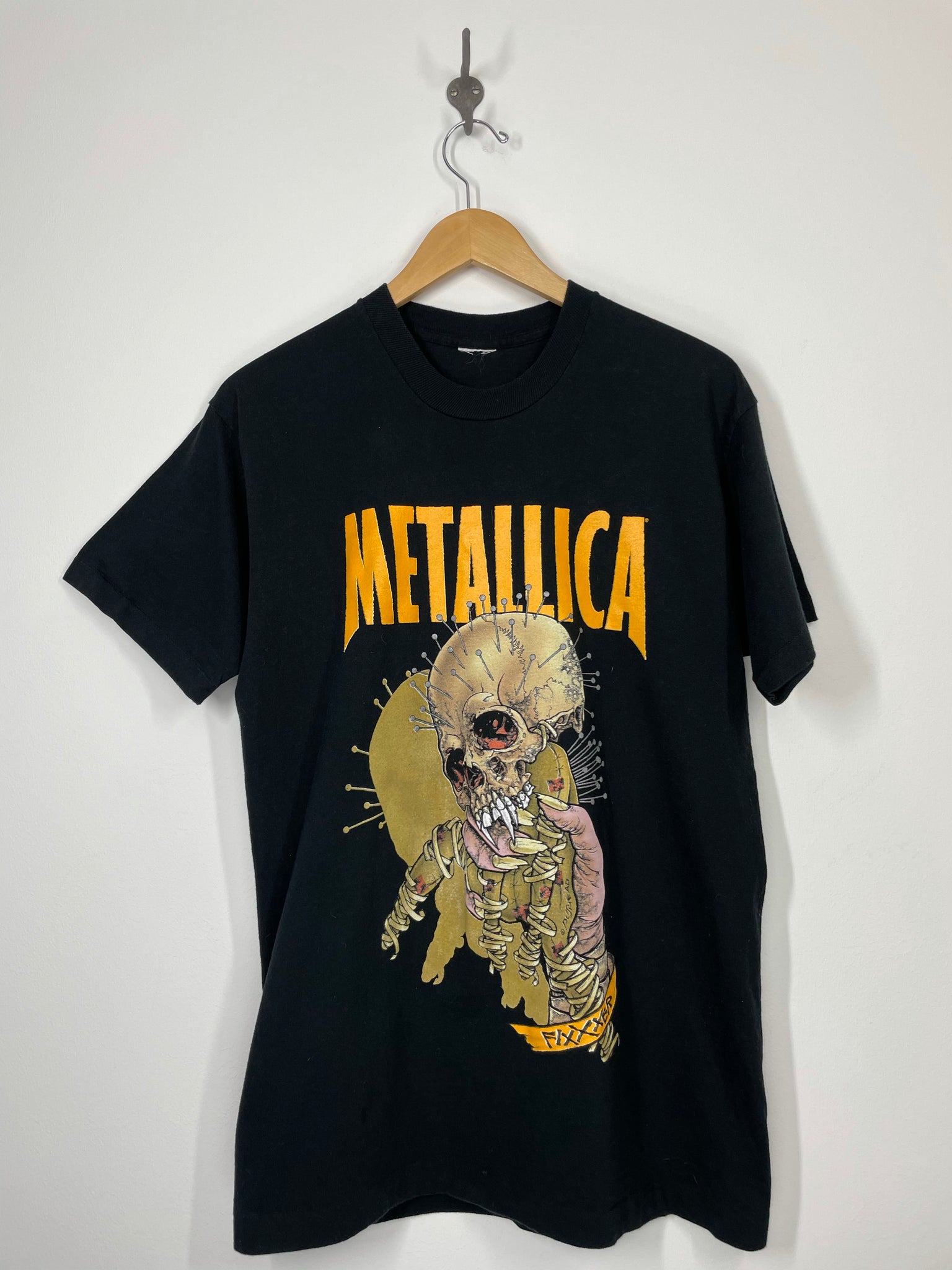 Metallica Fixxxer Graphic by Pushead 90s Concert Tour T Shirt