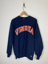 Load image into Gallery viewer, UVA University of Virginia Crewneck Sweatshirt - Russell Athletic - L
