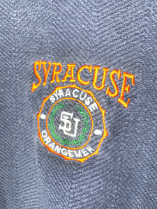 SU - Syracuse University Orangemen - Embroidered Crewneck Sweatshirt- Rugged Sweats - L