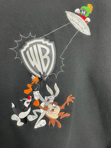 Looney Tunes Embroidered Sweatshirt - Warner Brothers Studio - M