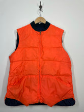 Load image into Gallery viewer, Sports Wear Reversible Duck Down Zip Puffer Hunting Vest - KMart - XL
