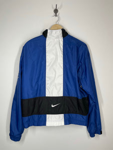 Nike - Nylon Full Zip Lined Windbreaker - White Tag - Women’s XL (16-18) Men’s S