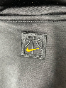 Nike - Polyester Center Swoosh Pullover Hoodie Sweatshirt - Silver Tag - M