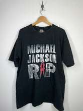 Load image into Gallery viewer, Michael Jackson - RIP 1958-2009 Memorial T Shirt - Haxx - XL

