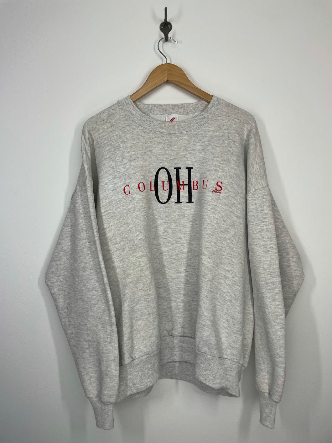 Columbus Ohio Tourist Souvenir Spell Out Crewneck Sweatshirt - Jerzees - 2XL