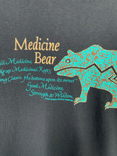 Load image into Gallery viewer, Medicine Bear 1995 Oneida Indian Nation T Shirt - Wear One - S
