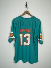 Load image into Gallery viewer, NFL Miami Dolphins Football Dan Marino V Neck Jersey Shirt - Salem - L
