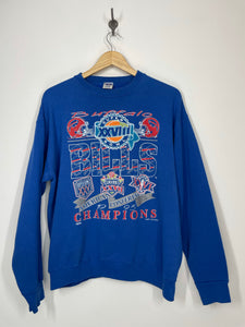 Vintage NFL (Trench) - Buffalo Bills AFC Champs Crew Neck