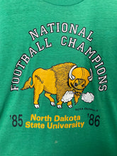 Load image into Gallery viewer, NDSU North Dakota State University National Football Champions 1985 - 1986 T Shirt - Screen Stars - L
