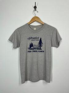 Adirondack Mountains New York Fish Creek Ponds Tourist T Shirt - Screen Stars - S