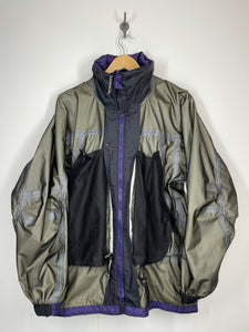 LL Bean Mountain Guide - Gore-Tex Hooded Zip Front Fully Lined Rain Jacket - M