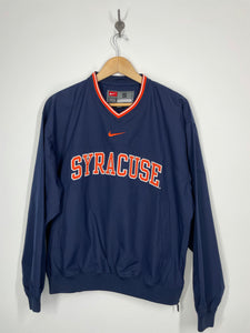 SU Syracuse University - Center Swoosh Pullover Windbreaker Jacket - Nike Team - S